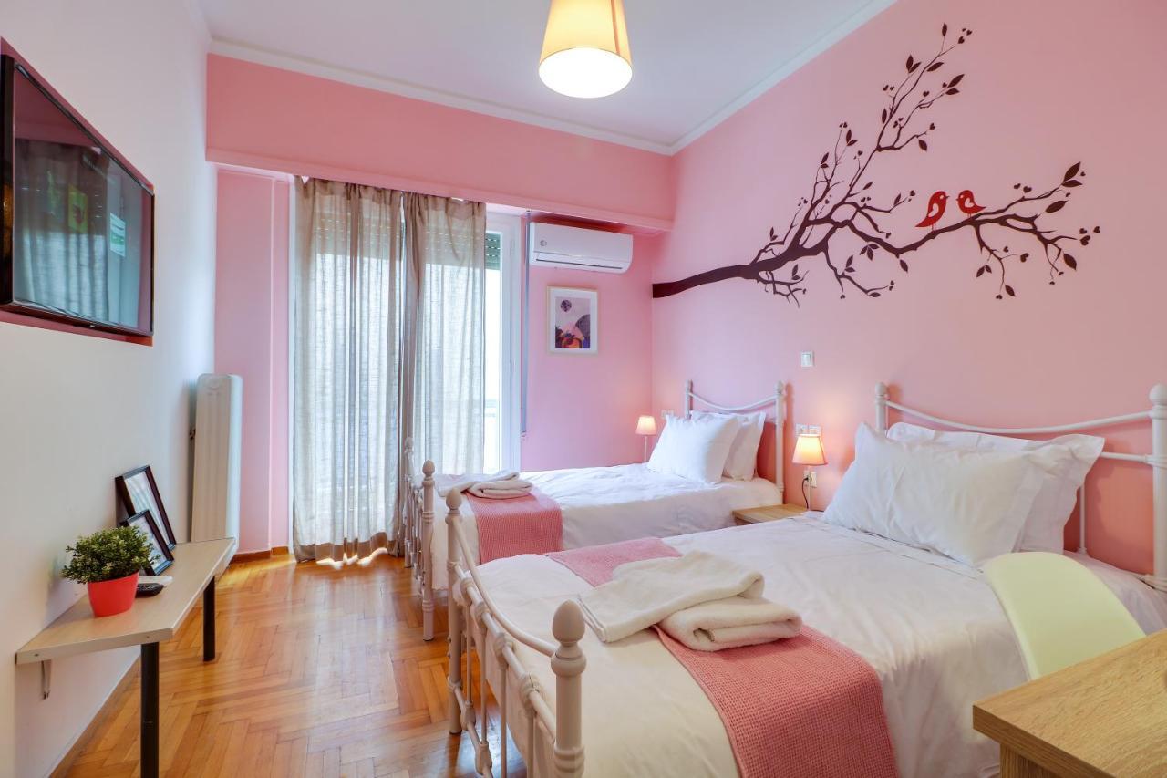 Spacious Central Flat☆3Min To Metro☆Ac|Netflix|Pc Athens Exterior photo