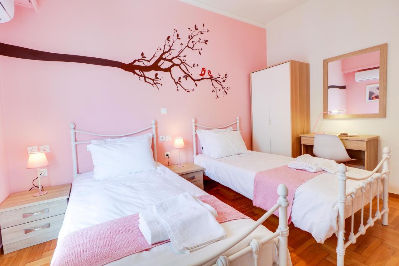 Spacious Central Flat☆3Min To Metro☆Ac|Netflix|Pc Athens Exterior photo